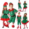 Girl's Dresses Kids Christmas Cosplay Santa Claus Costumes Boys Girls Toddler Year Carnival Outfit Suit Dress Holidays Party Clothes Set 231019