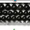 Perline sciolte rotonde di ossidiana nera in pietra naturale 4 6 8 10 12MM Scegli la dimensione per la creazione di gioielli