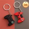 Creative Gift Game Handle Keychain Simulation Toy Game Machine Car Key Ring Accessories Cute Delicate Bag Pendant Keyholder