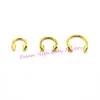 Cone Horseshoe 316L Surgical Steel NoSter Nose Ring Circular Piercing Rings CBR Earring16g 6mm 8mm 10mm helkroppsmycken280s