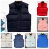 jacka designer väst down jacka vinterrock mens gilet man huva lång puffer väst kvinna parkor långärmad blixtlås män downs casual väster