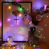 Corde 20 pezzi inclusa batteria 3 modalità LED filo di rame luce stringa decorazione natalizia ghirlanda fata festa matrimonio vacanza