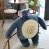 Schattige kleine hoofdserie pop knuffels olifant kleine kop beer stoffen pop gooien kussen comfort kinderslaap pop cadeau