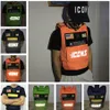 ICONS New Arrival Trending Reflection Effect Vest Fashion tactical vest men Outdoor Vests Chalecos para hombre272H