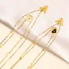 Ontwerper hanger kettingen choker merk roestvrijstalen hangers goud vergulde brief voor vrouwen bruiloft sieraden