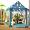 Tentes jouets Tente pour enfants portable pour enfants tente jouets filles château de princesse Tipi Infantil maison pour enfants Vigvam Tipi bébé tente cadeaux 231019