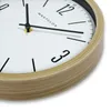 Wall Clocks Quartz Accuracy 10" Easy To Read Blonde Woodgrain Finish Clock 32886O