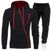 Suisses de survêtement masculines Tracksuit Sportswear Costumes Pantalons Pantalons Spring Automne Sweet-shirt Zipper décontracté ensembles de jogging pantalon coulant des vêtements masculins