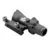 Lunette de chasse ACOG 4X32 fibre optique point rouge illuminé portée en Fiber réelle réticule réticule vue optique tactique