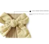 Crianças meias bowknot 10pcslot meninas crianças midtube criança joelho alto algodão bebê 231019