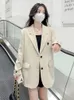 Frauen Anzüge Blazer Mujer De Moda 2023 Herbst Frauen Festland China Jacke Für Gestellte Mode Design Mäntel