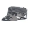 Casquettes de baseball Mode d'été Hommes Baseball Tactique Armée Camouflage Casquette Plate Chapeaux Femmes Hommes Visière Extérieure Formation Militaire Camo 2023