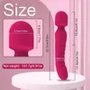 vibrators dildo vibrator voor vrouwen krachtige verwarming av wand massager g-spot clitoris stimulator seksspeeltje volwassen 18 masturbator 231018