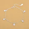 Fashion Female Lovely Heart Charm Bracelet For Women 925 Sterling Silver Birthday Gifts Jewelry 2105072325