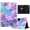 28Designs läderplånbok Tablettfodral för Samsung Galaxy A9 Tab A9 Plus 2023 Giraff Flower Leaves Butterfly Skull Tiger Cat Marmor Flower Card slot Holder Pouch