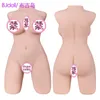 AA Designer Sex Doll Brinquedos Unissex Aeronave Copo Meio Corpo Sólido Silicone Boneca Sexual Humana Pronúncia Inteligente Dispositivo de Nome Invertido Produtos Sexuais Adultos