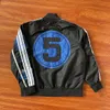 p5der Young Thug 555555 Giacca bomber in raso Uomo donna giacca artigianale ricamata Cappotti da baseball Hip Hop Autunno Varsity Abbigliamento bomber caldo casual Capispalla SMLXL