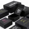 Подарочная упаковка Черная упаковочная коробка Подарочная коробка Мыльница поддерживает печать нестандартного размера 231019