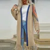 여자 니트 패션 패션 캐주얼 니트 가디건 음모 긴 슬리브 재킷 코트 여성 우아한 v- 넥 니트웨어 스웨터 코트