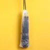 Worki do przechowywania zamrożona torba parasolowa pół przezroczysta woreczka ze sznurkiem domowy przeciwpytowy organizator akcesoria wielokrotnego użytku