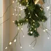 Otros suministros para fiestas de eventos 12V 600LED Luces de hadas de Navidad Cadena Rama de árbol Guirnalda Iluminación Adornos navideños Decoraciones de la sala de fiesta para el hogar 231019