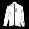 Vestes de cyclisme WOSAWE veste de cyclisme coupe-vent réfléchissant nuit brillant course imperméable à la pluie vtt vélo veste de vélo très Visible 231018