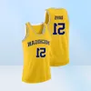 Basketbal Michigan Wolverines College 10 Tim Hardaway Jr Jersey 3 Trey Burke 5 Jalen Rose 1 Charles Matthews 2 Poole University T6372153