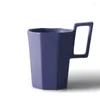 Tasses faites à la main créative poignée céramique tasse à café lait thé tasses de bureau Drinkware le cadeau d'anniversaire pour les amis