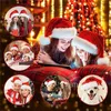 Juldekorationer hattar vuxna och barn plysch julhatt jultomten cosplay xmas hat festival fest leveranser t9i002484