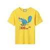 Crianças imprimir camisetas moda bonito padrão tshirts designer para crianças bebê roupas de verão g meninos t-shirts criança algodão topos terno cyd23101904