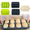 Stampi da forno Teglia da forno in silicone Bakeware Stili di stampi antiaderenti per cuocere pane francese Grissino Panino Panetteria Strumenti per stampi per torte 231018