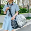 Dog Carrier Cat Pet Bag Animals Lady For Accessories Backpack Crate Transportation Basket Travel Shoulder Tote Super And