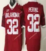 Oklahoma Sooners fotbollströjor 1 Murray 2 Lamb 6 Mayfield 28 Peterson 32 Perine NCAA College Football Jersey