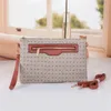 Classic Clutch Women Handbag Designer Shoulder Bags For Women Fashion Letter Print Canvas Detachable Leather Shoulder Strap High Quality Pouch