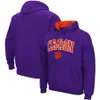 يمكن للرجال Colosseum Charcoal Clemson Tigers Big Tall Arch Logo Hoodie تخصيص أي اسم أو رقم