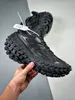 Zapatillas de deporte de plataforma de goma del defensor de París 2022 Diseñador de lujo de primavera Tank marrón hombres negros Mujeres Sneaker de neumáticos gruesos zapatos casuales con zapatillas HHW