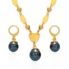 Anniyo Hawaiian Pearl sets Round Ball Beads Necklace Earrings Marshallese Guam Micronesia Chuuk Pohnpei Jewelry #2385062905