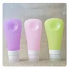 Storage Bottles Portable Silicone Travel Bottle Sucker Toiletries Shampoo Lotion Refillable Empty Cosmetics Container Essentials