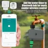 Watering Equipments Electronic Automatic Smart Alexa Bluetooth Timer Garden Irrigation Controller Battery Operated for Yard 231019