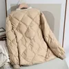 Mulheres para baixo parkas outono inverno sólido algodão jaqueta feminina leve solto acolchoado casual puffer roupas 231018