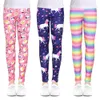 Trousers SLAIXIU Print Flower Skinny Children Leggings For 4 12 Years Girl Clothes Soft Girls Pencil Pants Cotton Kids 231018