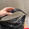 30x23cm 23B Femmes Designer Jumbo Matelassé Hobo Sac En Cuir Véritable Argent Métal Matériel Large Sangle Zipper Épaule Sac À Main Diamant Treillis Carré Jumbo Fourre-Tout 4 Couleurs