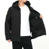 돌 디자이너 코트 아일랜드 남자 충전 새로운 스톤 크로스 나침반 슬리브 배지 남자 야외 기능 방풍 재킷