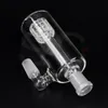 DHL grátis!! Coletor de cinzas de vidro 14mm 18mm de espessura Pyrex Clear Bubbler Ashcatcher com tigela de vidro Coletores de cinzas para copos bongs dab rigs