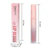 Lip Gloss 4 Colors Matte Velvet Non-Stick Cup Waterproof Long-lasting Liquid Lipstick Cosmetic Sexy Red Glaze Fashion Makeup