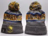 Warriors Bonnets Golden State équipe de basket-ball nord-américaine Patch latéral hiver laine Sport tricot chapeau crâne casquettes A2