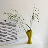 مزهريات أصفر ألوان مزهرية السيراميك مجد المجد زهرة الزهرة الزخرفة الزخرفة jarrones decorativos Moderno Plant Pot