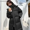 Women's Down Parkas Hooded Coat For Women Autumn Warm Thick Long Puffer Winter 2023 Ladies Jackets Couple Models Men And Parka Quilte 231018