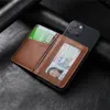 Porte-cartes bande élastique porte-cartes en cuir autocollant 3M adhésifs ID S téléphone portefeuille autocollants arrière pour Smartphone support celulaire