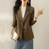 Chaquetas para mujer Mujeres Blazers Ackets Trajes Oficina Abrigos de moda coreana Ropa de diseñador de lujo Tweed 231018